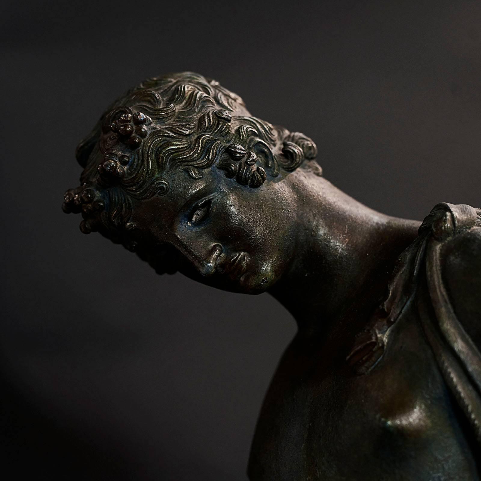 Patinated Bronze Grand Tour Figure, Late 19th Century 3