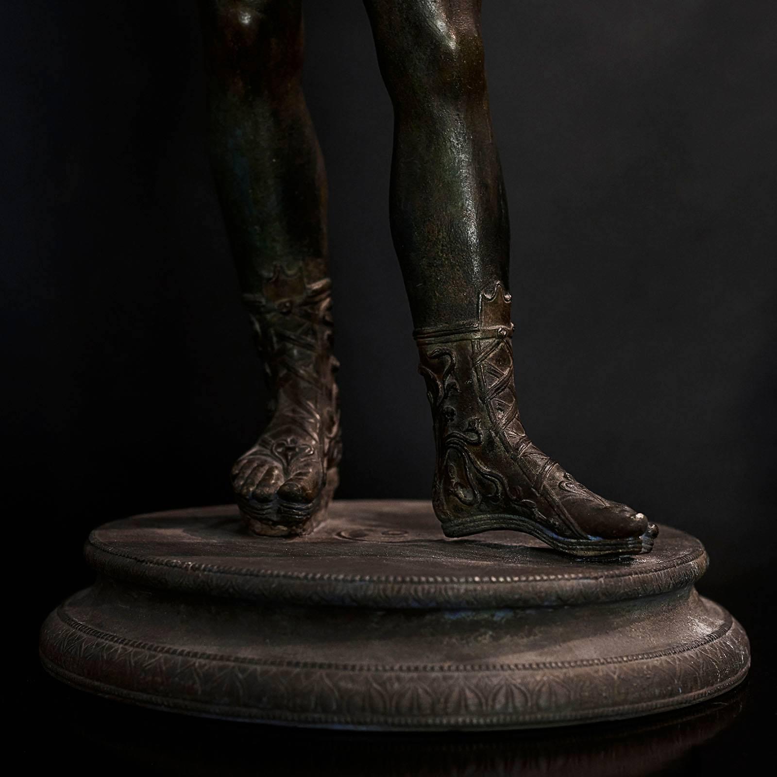 Patinated Bronze Grand Tour Figure, Late 19th Century 5