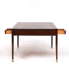 English Regency Style Partners Desk, Late 19th Century