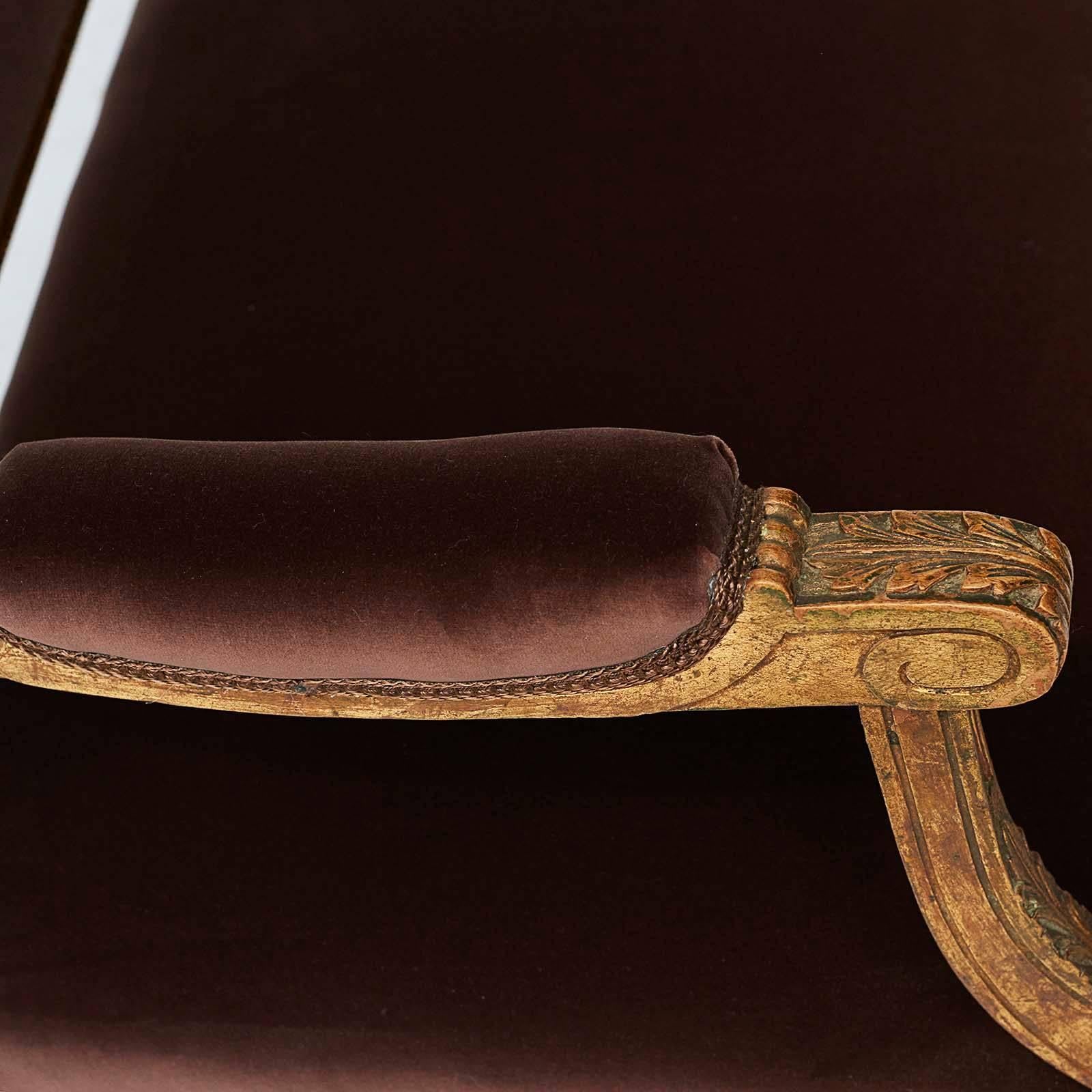 Louis XVI Style Giltwood Settee, Late 19th Century In Excellent Condition In Kastrup, DK