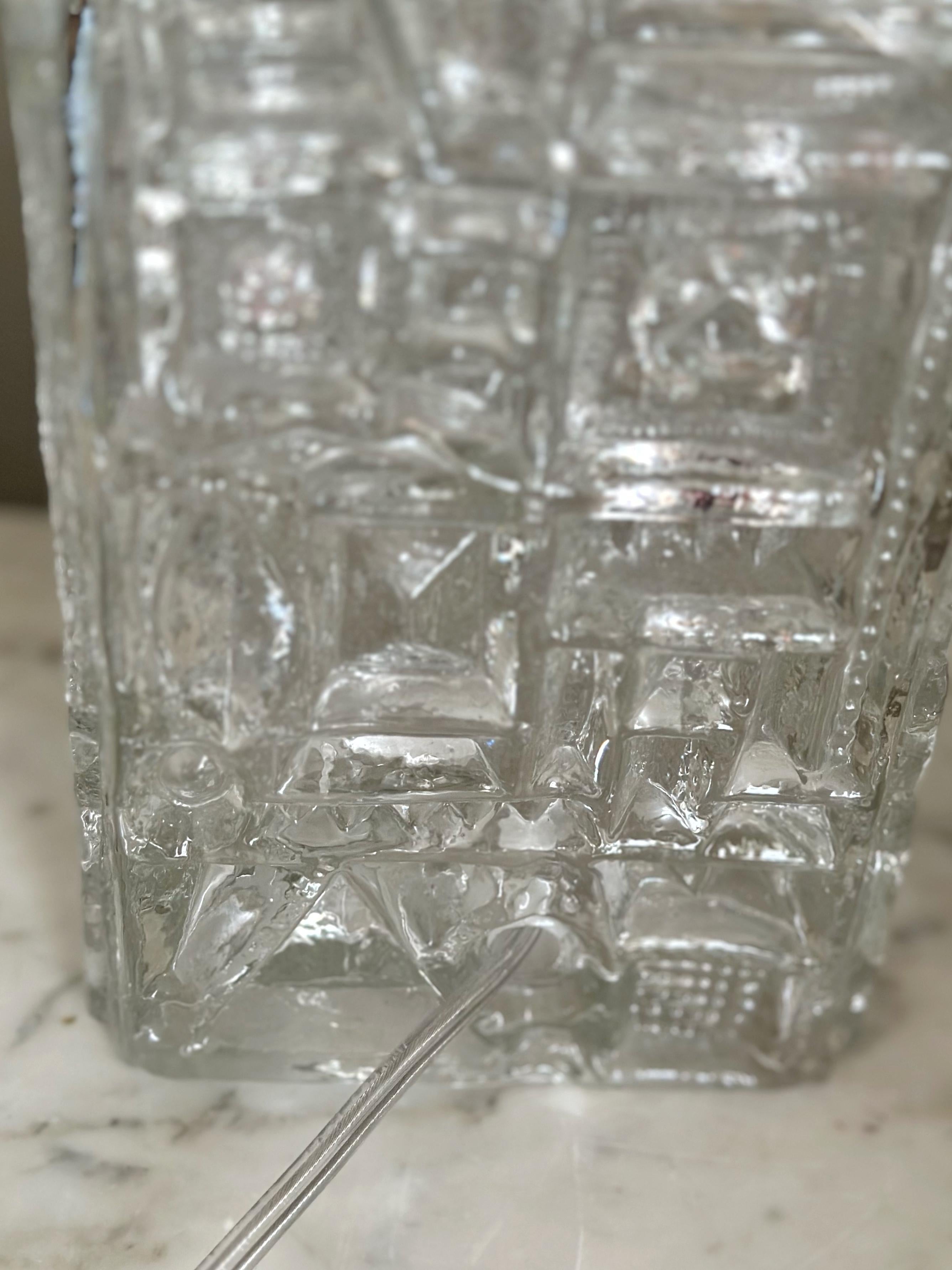 Stilarmatur Lampe de table en verre du milieu du siècle 1960s en vente 5