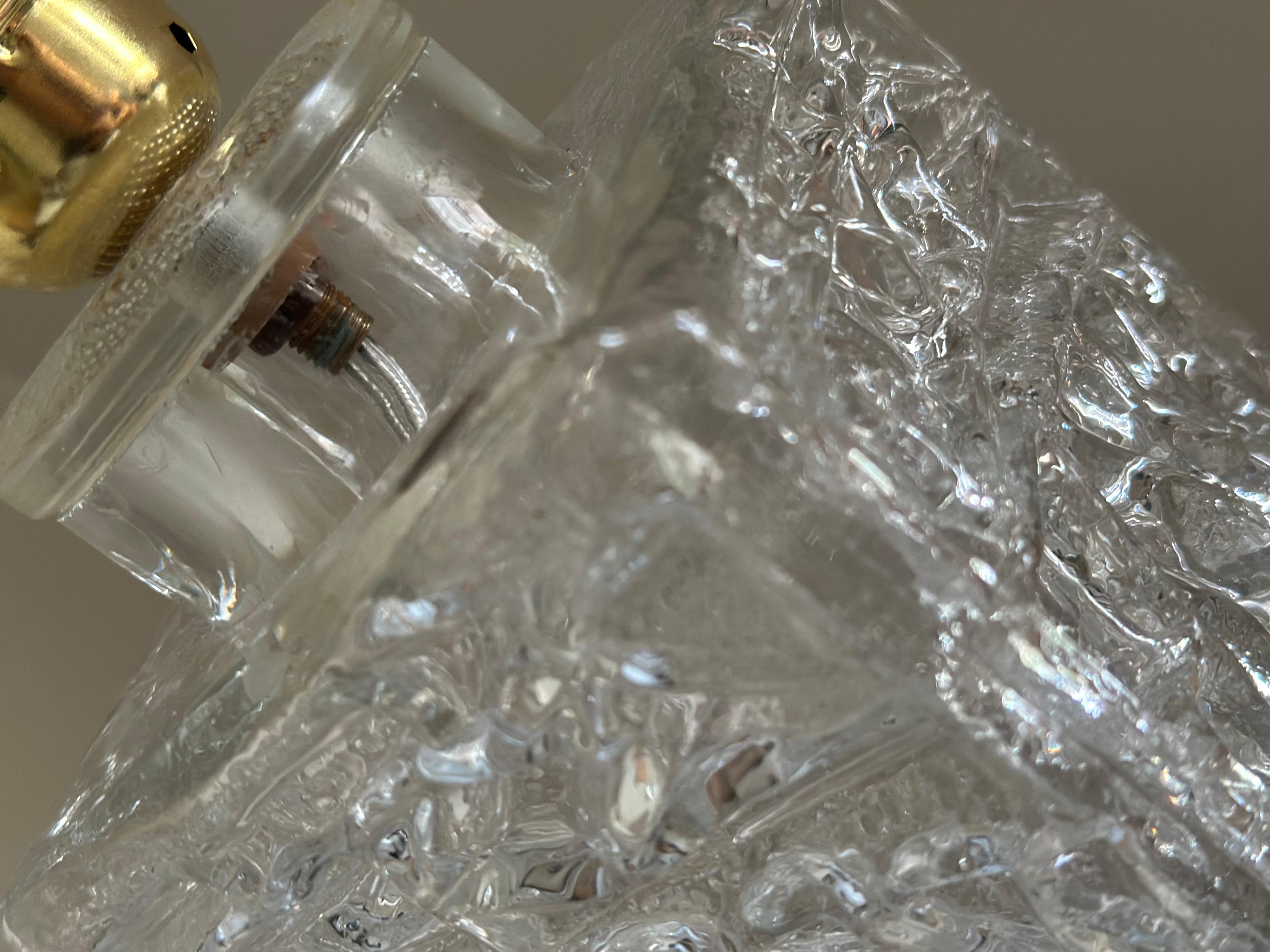 Stilarmatur Lampe de table en verre du milieu du siècle 1960s en vente 3