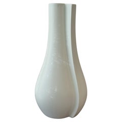 Large White 'Surrea' Vase by Wilhelm Kage for Gustavsberg, Sweden, 1940s