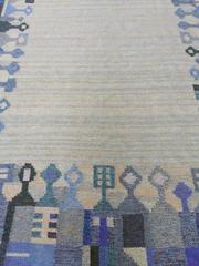 Swedish Flat-Woven Rölakan Rug