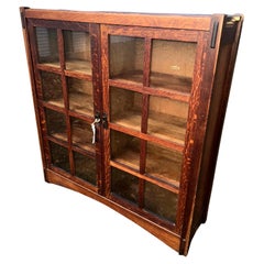 SUPERB Antique Lifetime Smaller Two-Door Bookcase -  Stickley era W8085