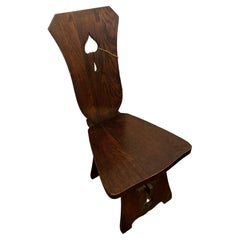 SIGNED Antique ci 1910  CHARLESS  LIMBERT   HALL  CHAIR  -  STICKLEY Era  W7041