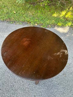 Antique Limbert cutout table W7828A