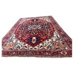 Antique Good Serapi Circa 1900 R3668 9'2"x 11'11"