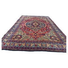 SUPERB nice ANTIQUE 9' 1" x 13' 2" Lavar Oriental rug Circa 1890's 9x13 RR5581