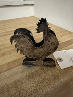 Sterling Rooster Letter Holder W6021