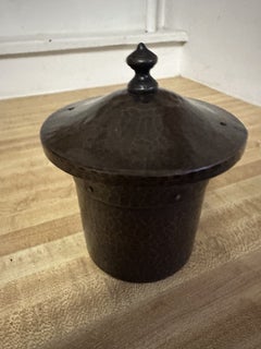 Antique Copper Benedict Humidor with lid W7976