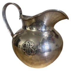 Antique "The Kalo Shop" Sterling Silver Water Pitcher Stickley era W8554