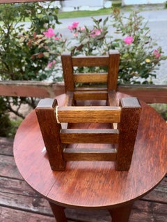 Gustav Stickley Adjustable bookrack W8568