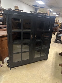 Antique Gustav Stickley 2 door Bookcase W8376