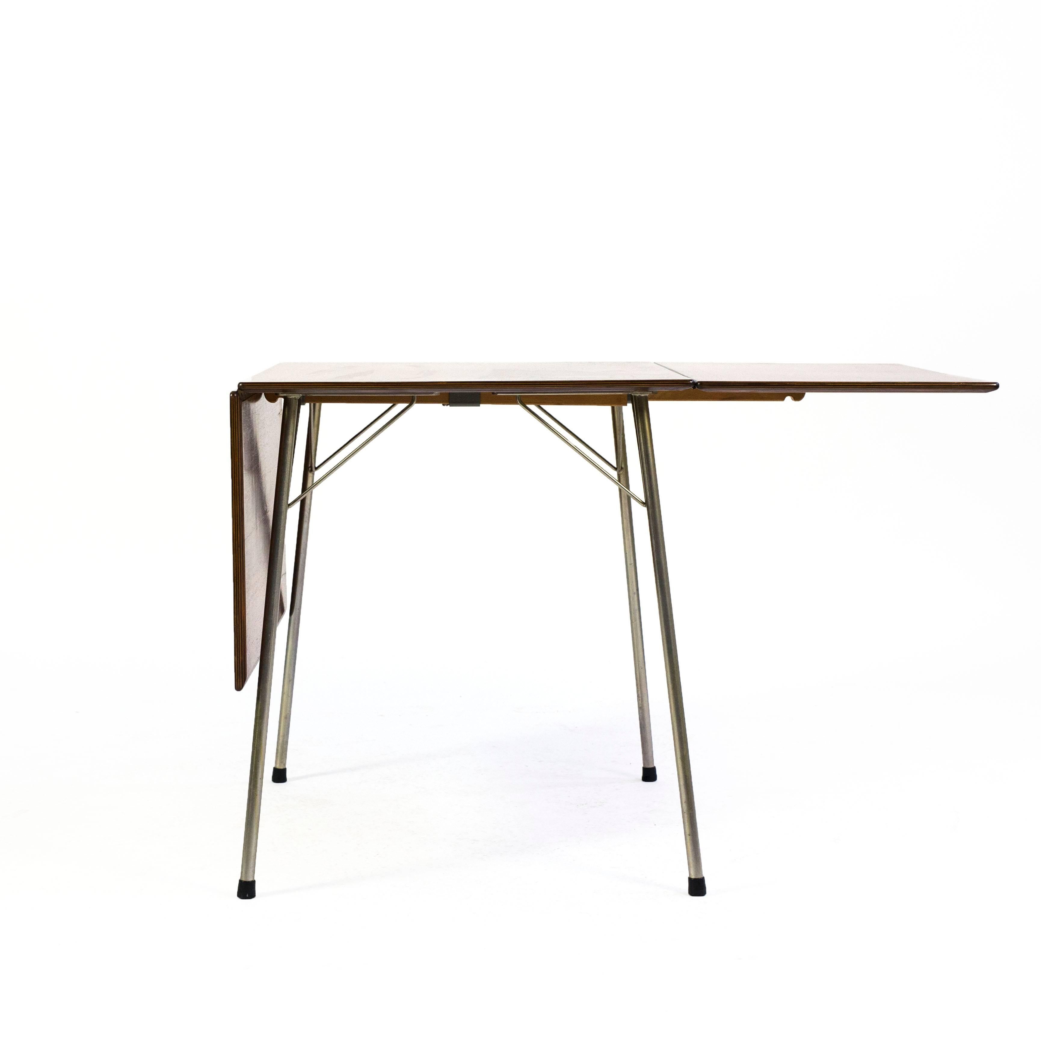 Scandinavian Modern Arne Jacobsen Rosewood kitchen table