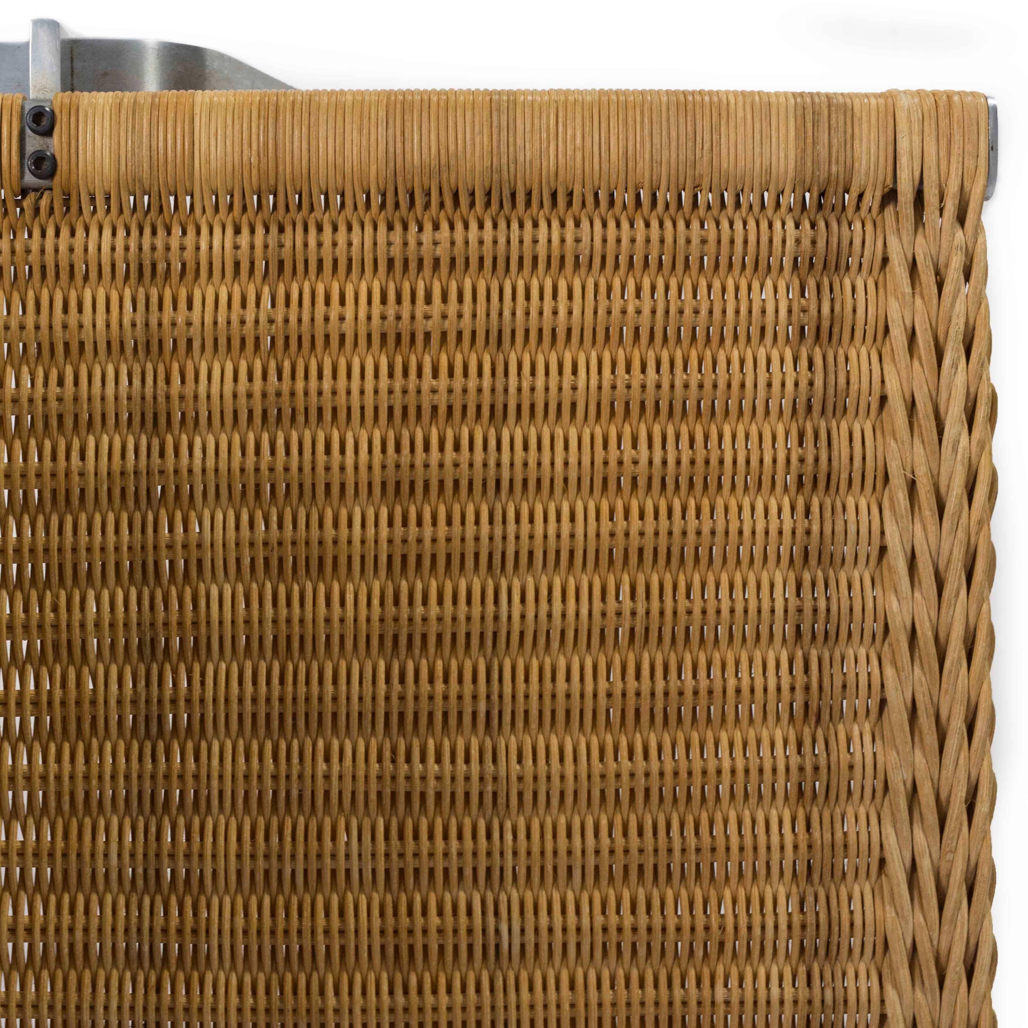 Scandinavian Modern Poul Kjærholm Pk22 Wicker Chair, E. Kold Christensen