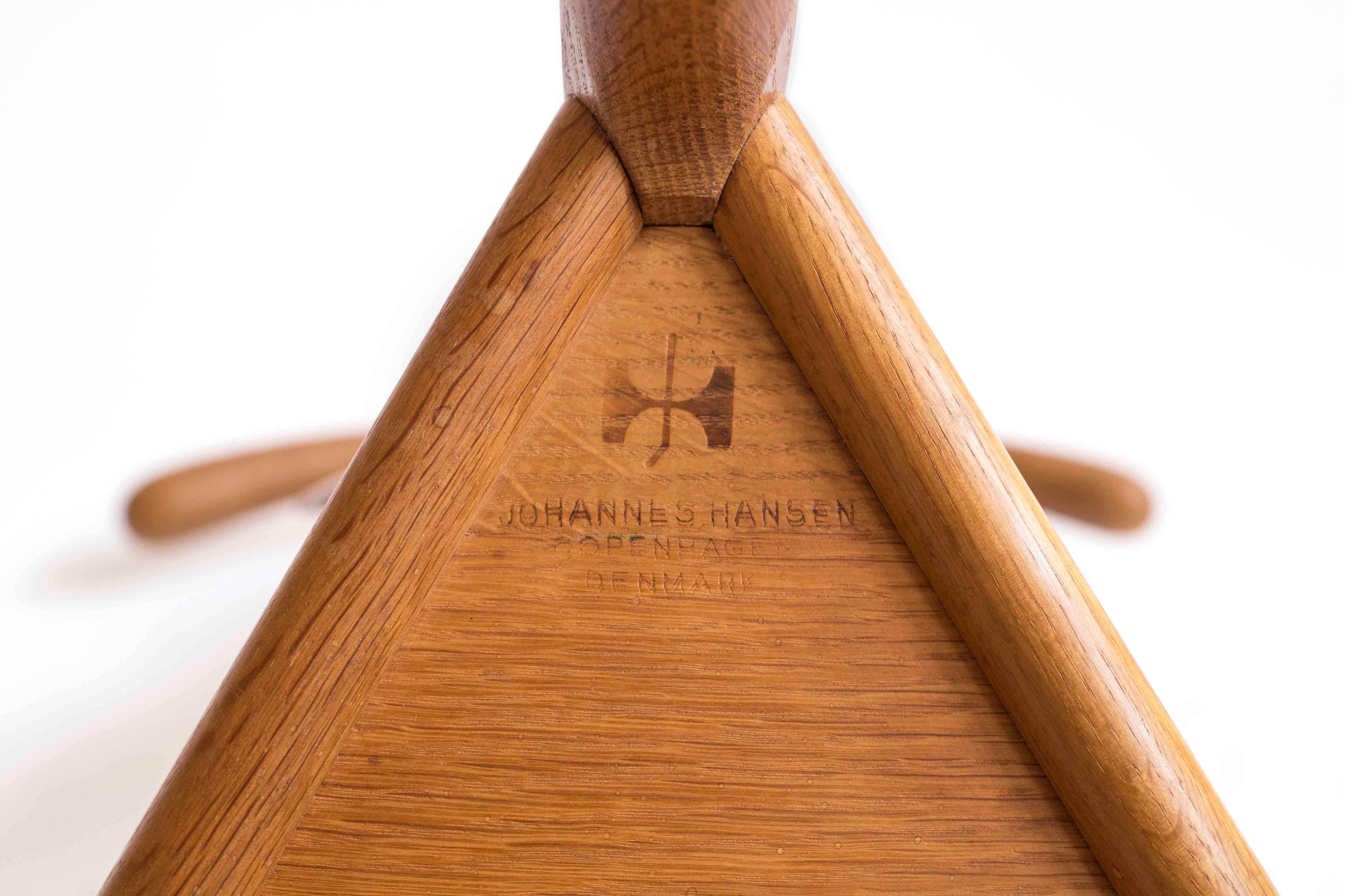 Danois Chaise Valet de Hans J. Wegner pour Johannes Hansen