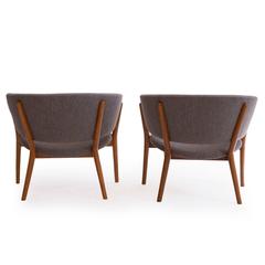 Pair of Nanna Ditzel ND83 Easy Chairs For Sale at 1stDibs