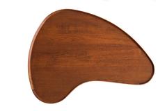Arne Vodder Kidney Shaped Coffee Table, 1950s