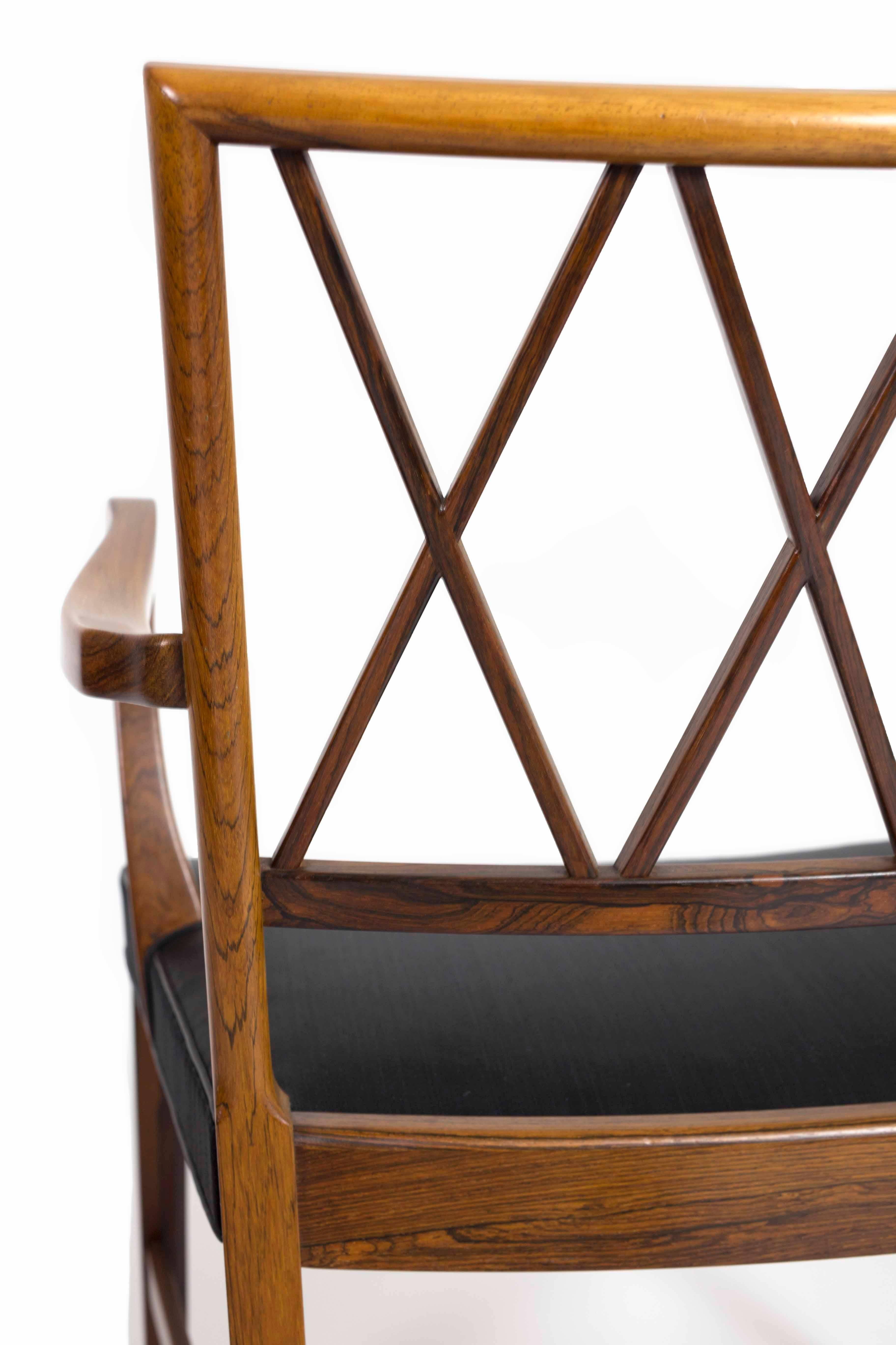 Danish Ole Wanscher, Pair of Rosewood Armchairs for A. J. Iversen 