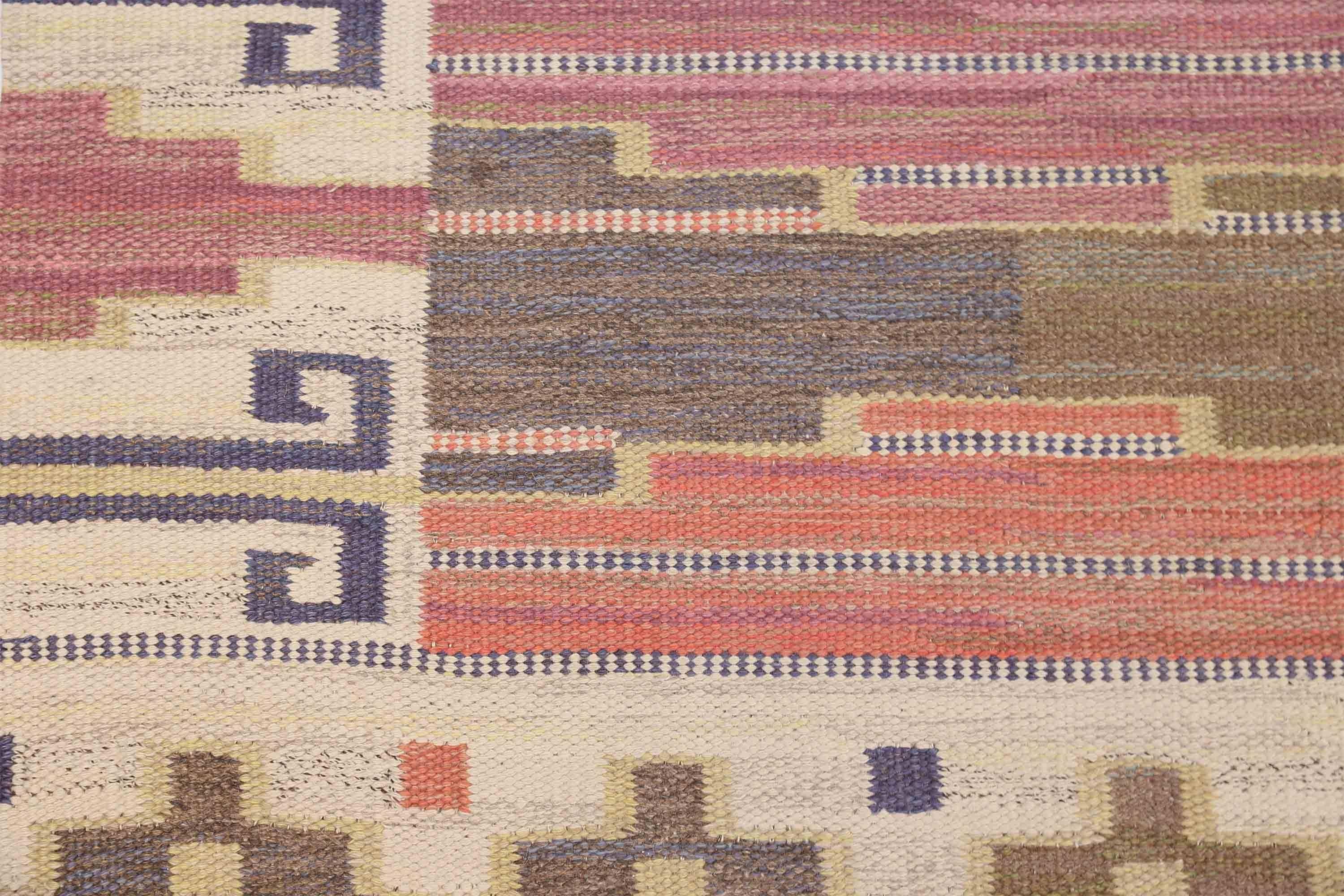 Scandinavian Modern Marta-Maas Fjetterstöm 'Bruna Heden' Carpet, 1931