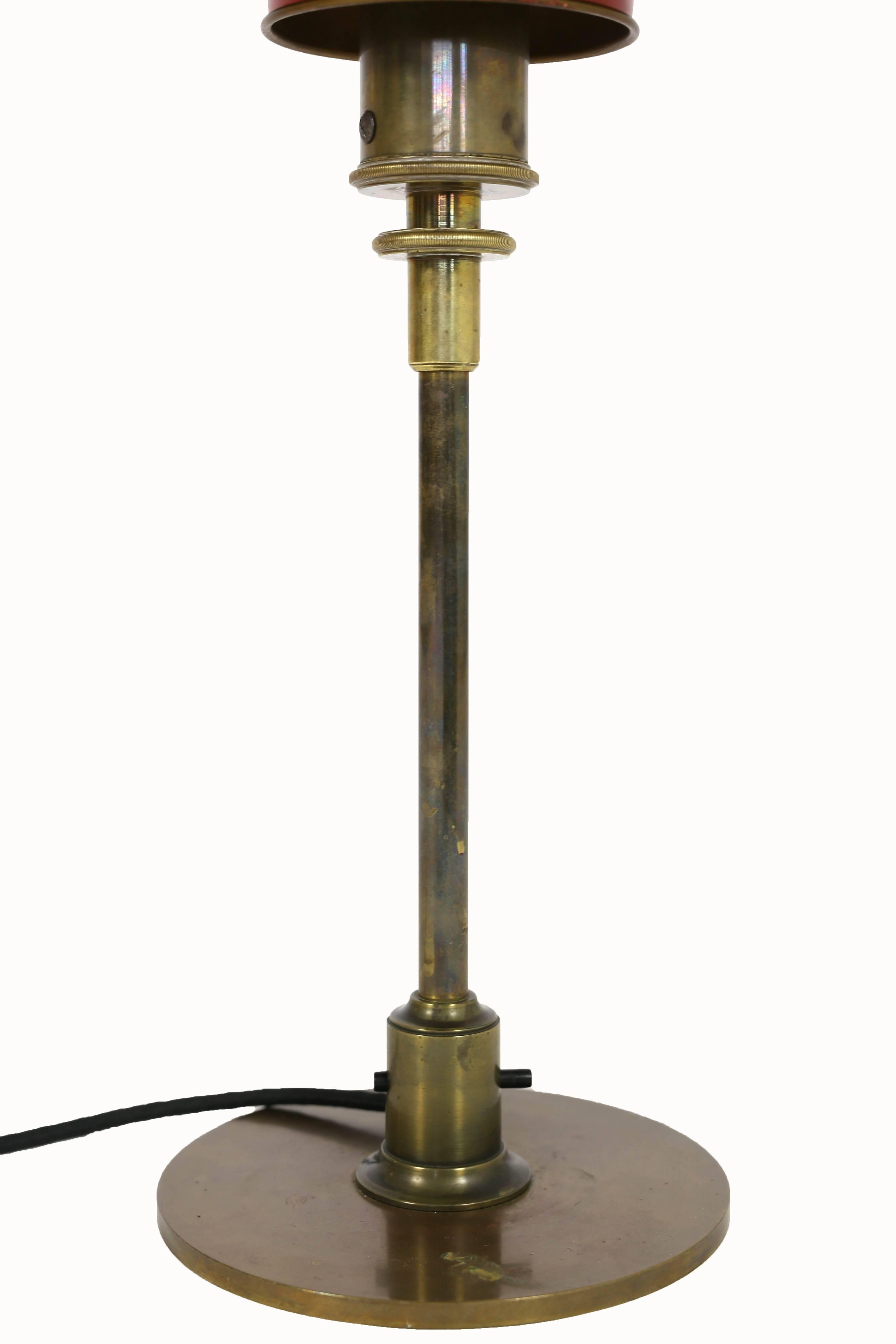 Poul Henningsen Table Lamp, 1927, Pat. Appl In Excellent Condition In Copenhagen, DK