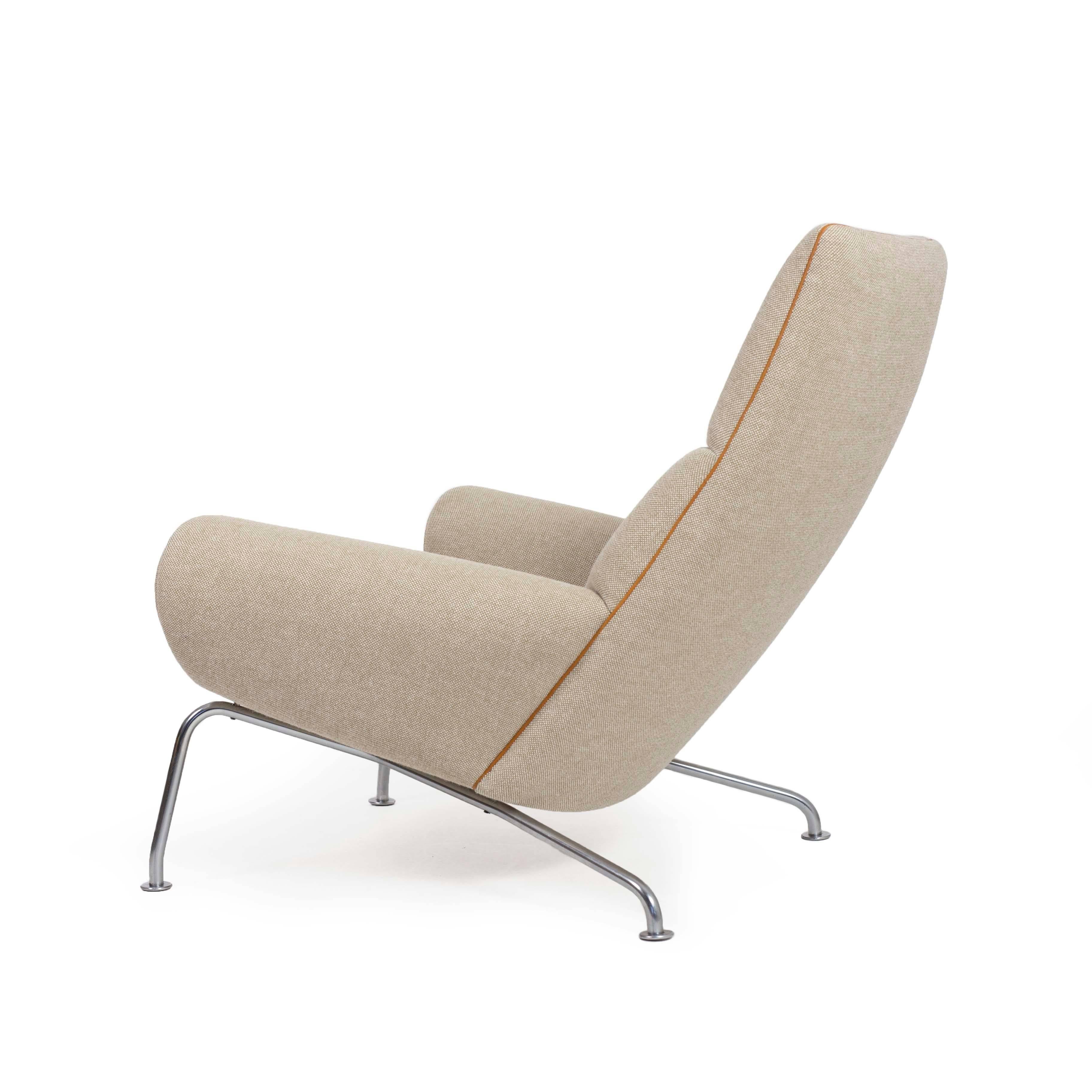 Danish Hans J. Wegner AP47 ox Lounge Chair, 1960