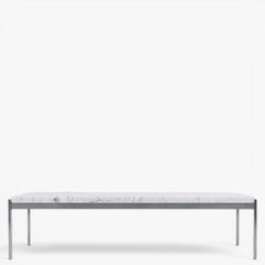 PK 63A - Coffee table w. marble top by Poul Kjærholm