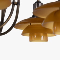 PH 2/2 - Chandelier in brass by Poul Henningsen