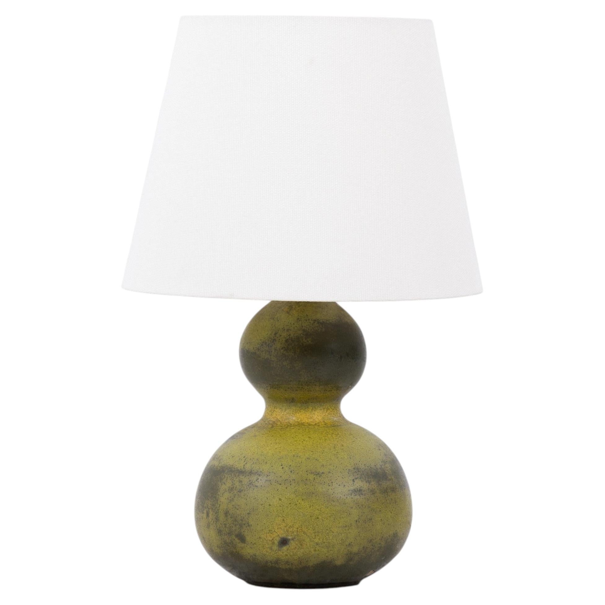 Table lamp in stoneware by Axel Salto For Sale