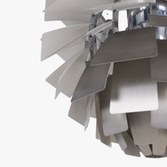 PH 'Artichoke' pendant in steel by Poul Henningsen