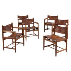 BM 3238/37 - Set of 6 dining chairs in oak by Børge Mogensen