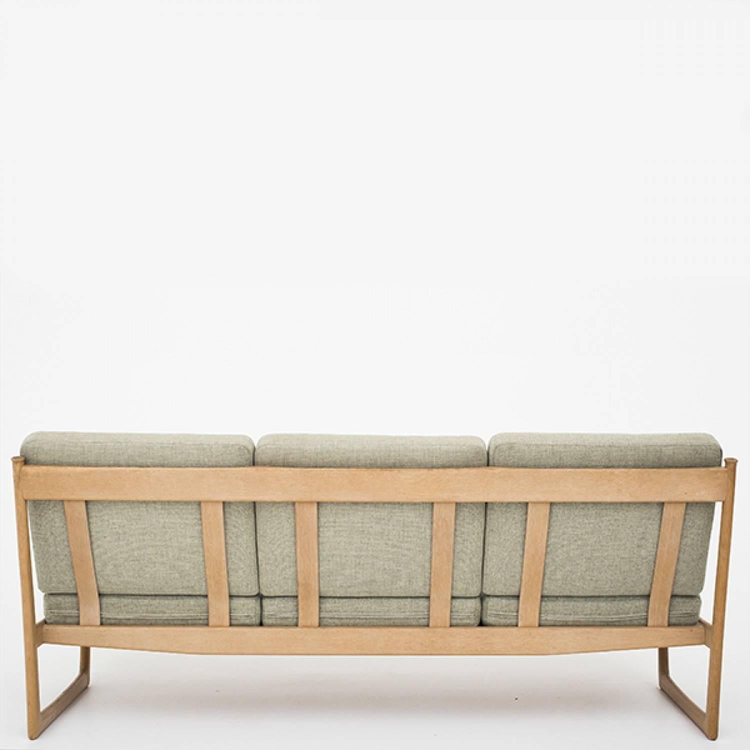 Scandinavian Modern Hvidt & Mølgaard Three-Seat Sofa