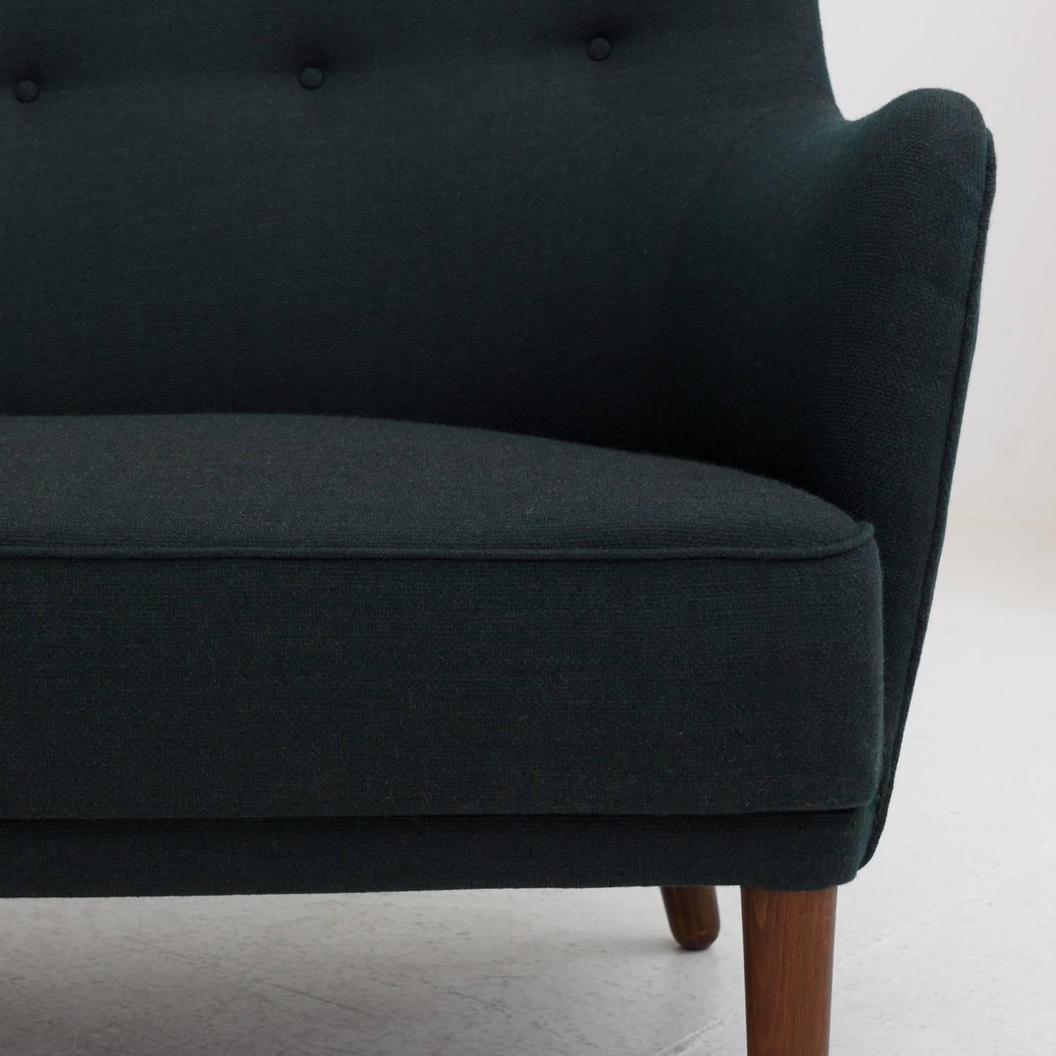 Scandinavian Modern Danish Cabinetmaker Three-Seat Sofa