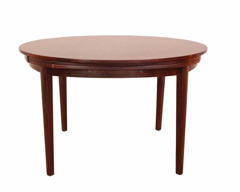 Dyrlund Dinning Table with PullOut Leaves at 1stDibs