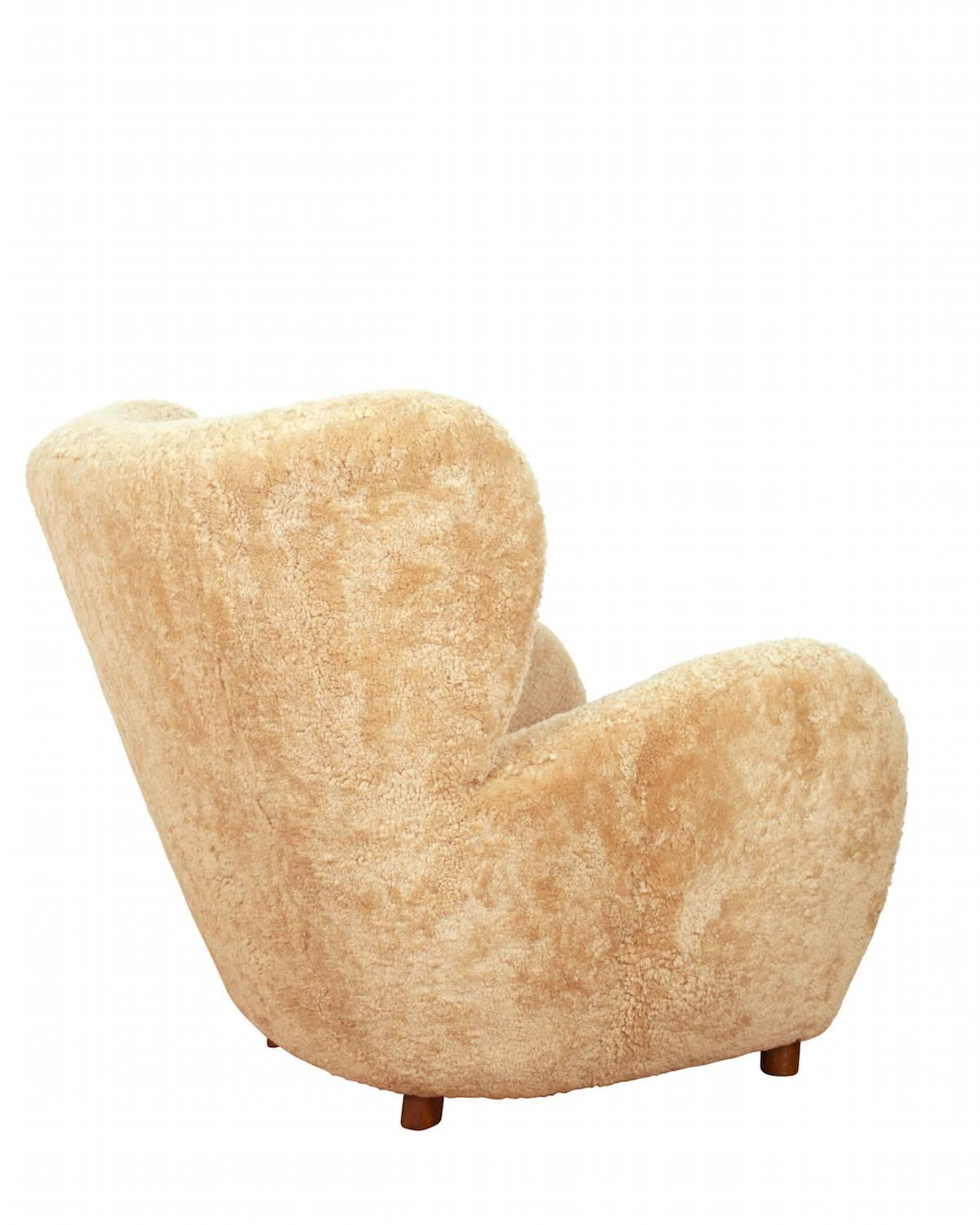 Danish Flemming Lassen Lounge Chair