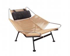 "Flag Halyard" Lounge Chair by Hans J. Wegner