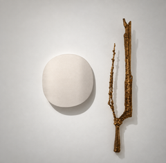 Rare Mid-Century French 'Cactus' Wall Lamp by Félix Agostini