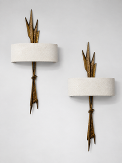 Pair of Amour Ardent Sconces by Félix Agostini