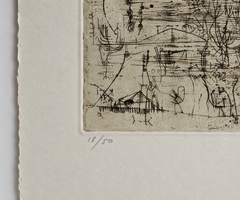 Bord de mer print by Zao Wou-Ki