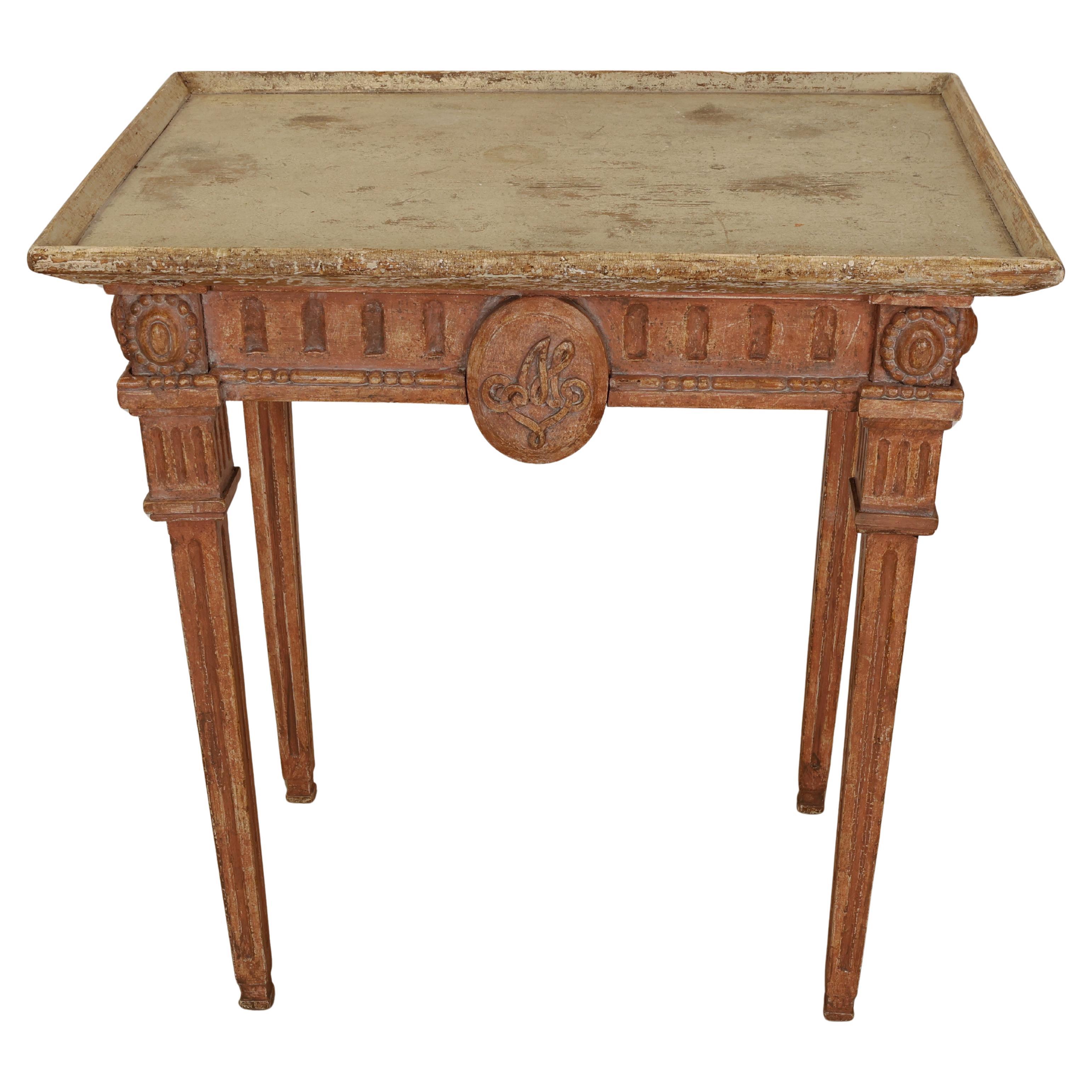 Gustavian Tray Table For Sale