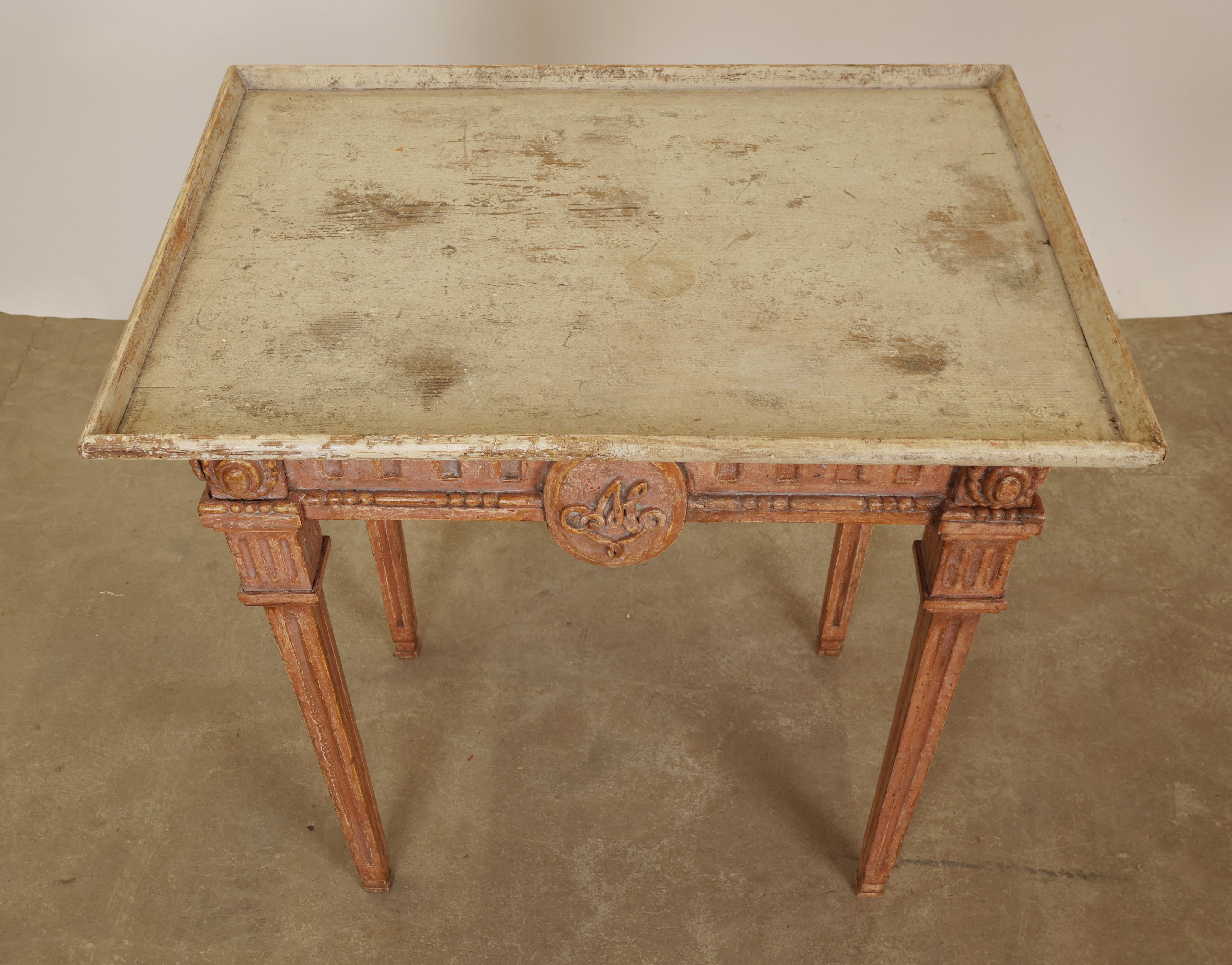 Swedish Gustavian Tray Table For Sale