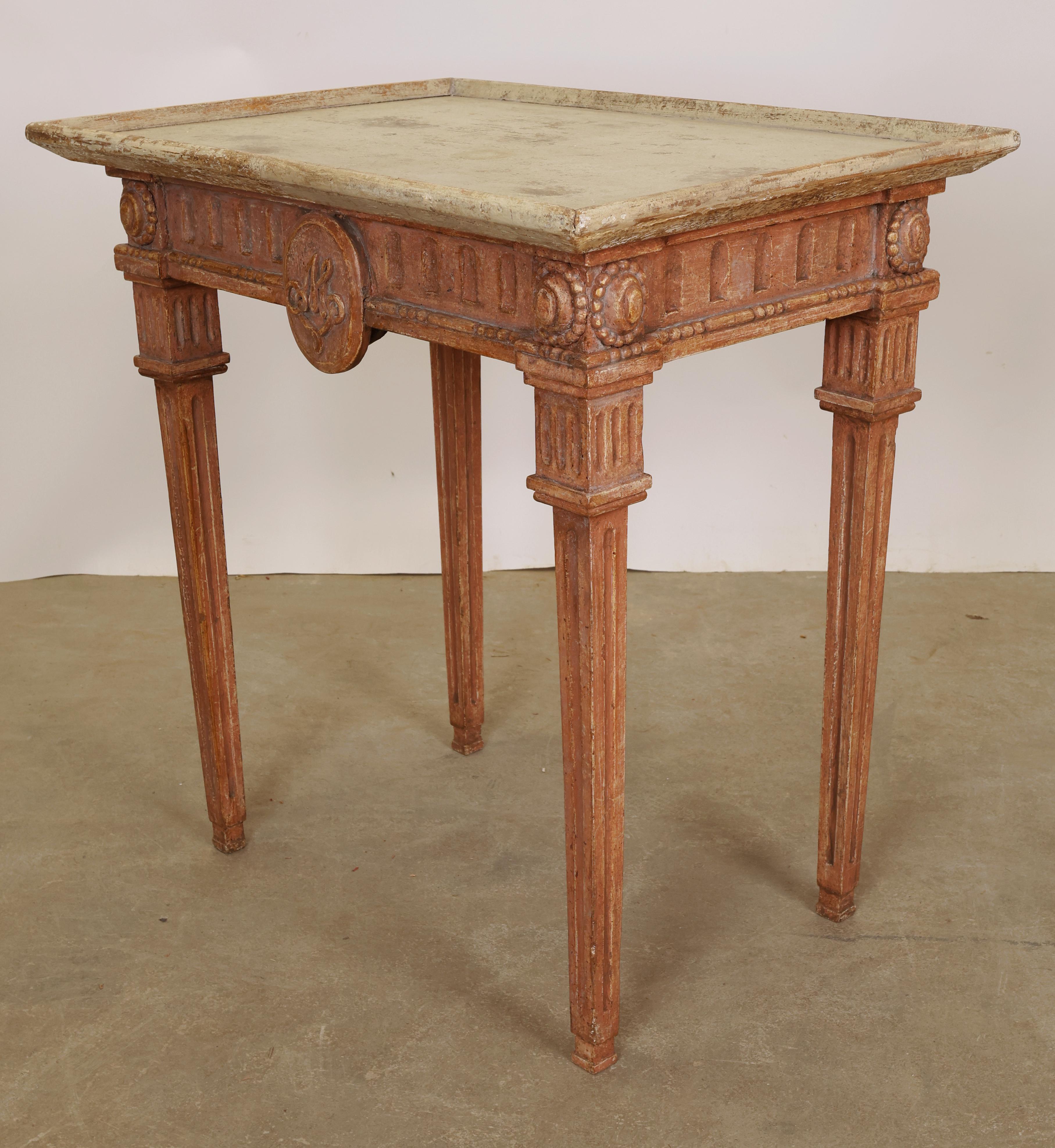 18th Century and Earlier Gustavian Tray Table For Sale