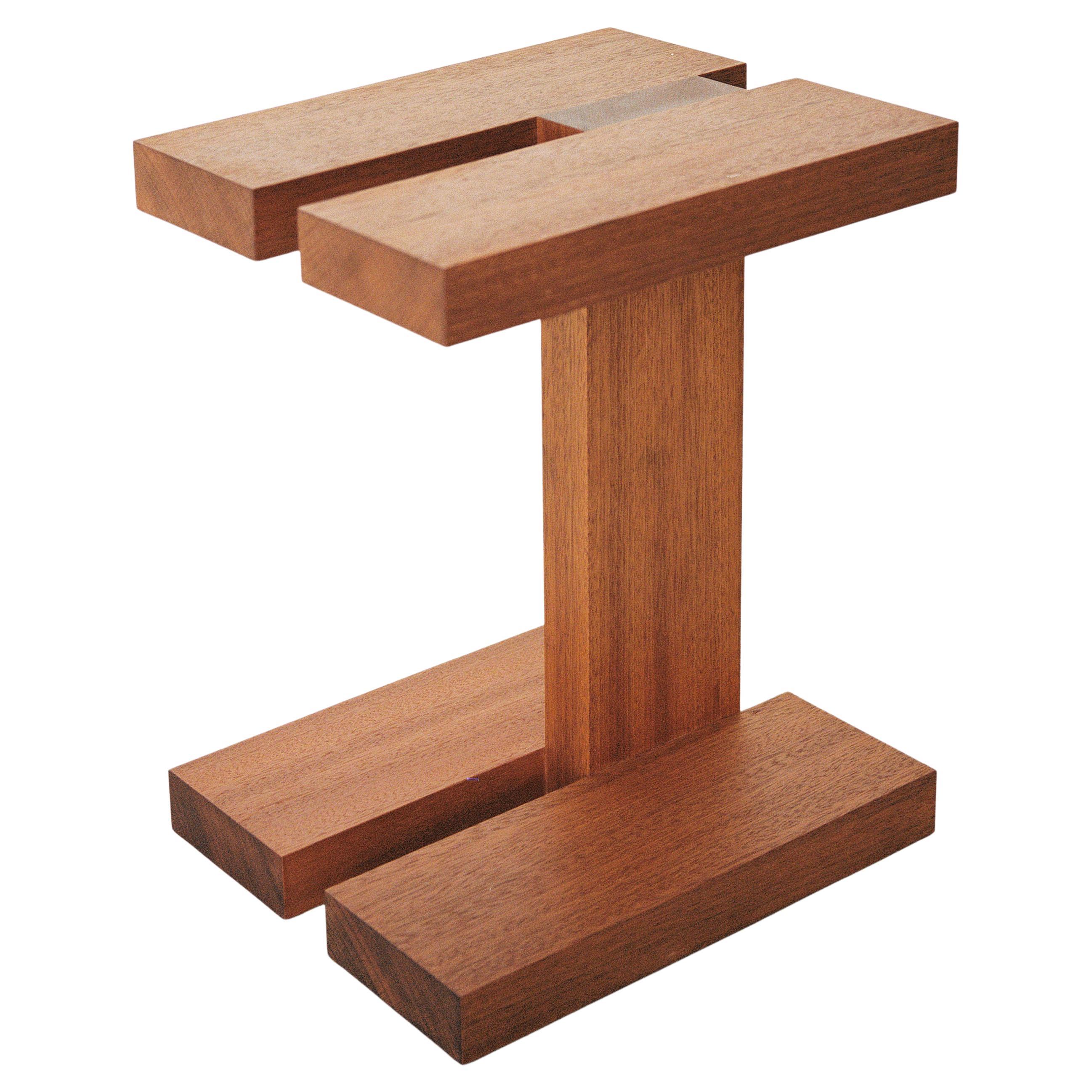 ARRANGEMENT #8 (Side Table) Mahogany by Nick Ross