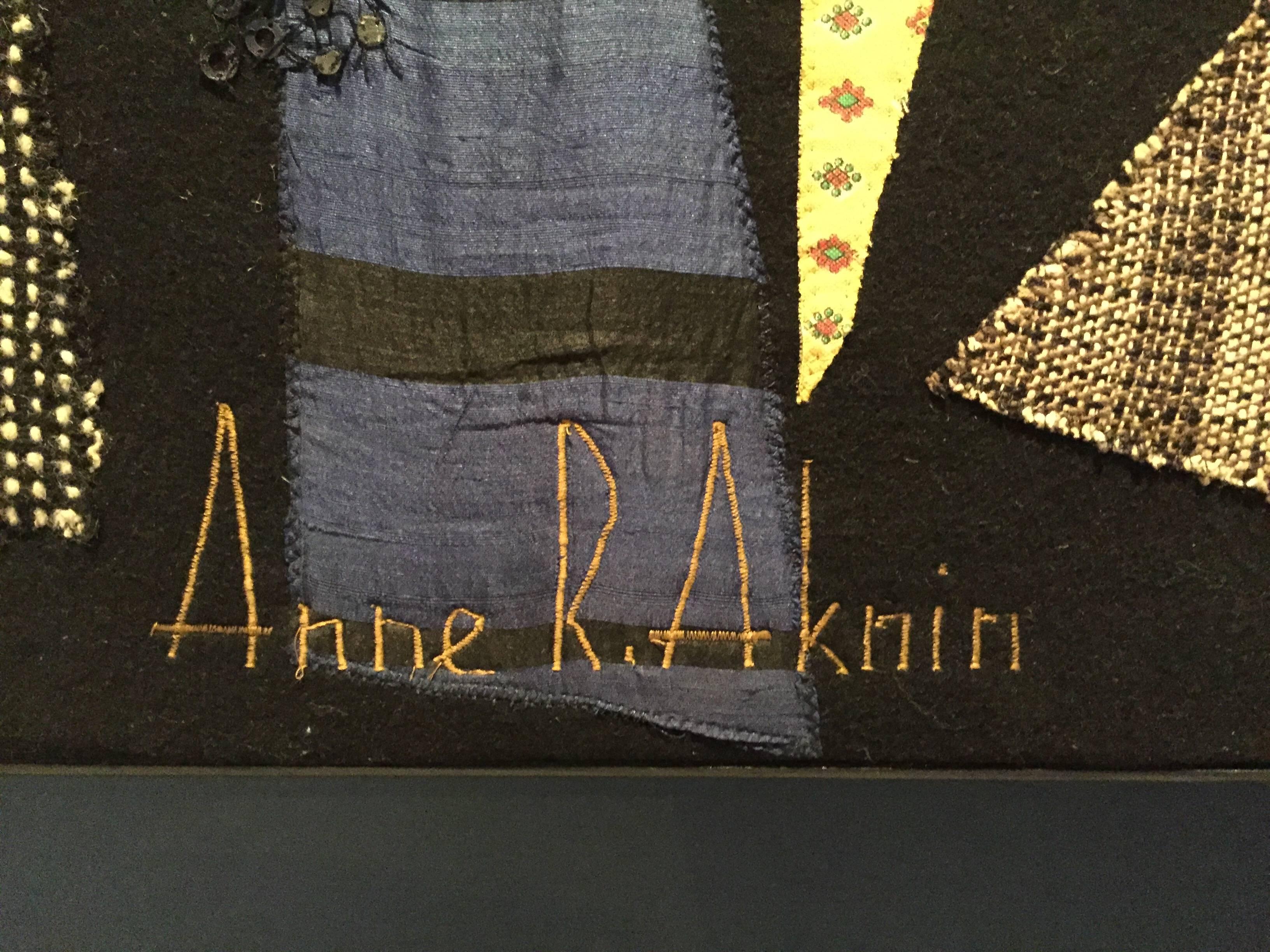 Mid-20th Century 1960s Anne R. Aknin Tapestry For Sale