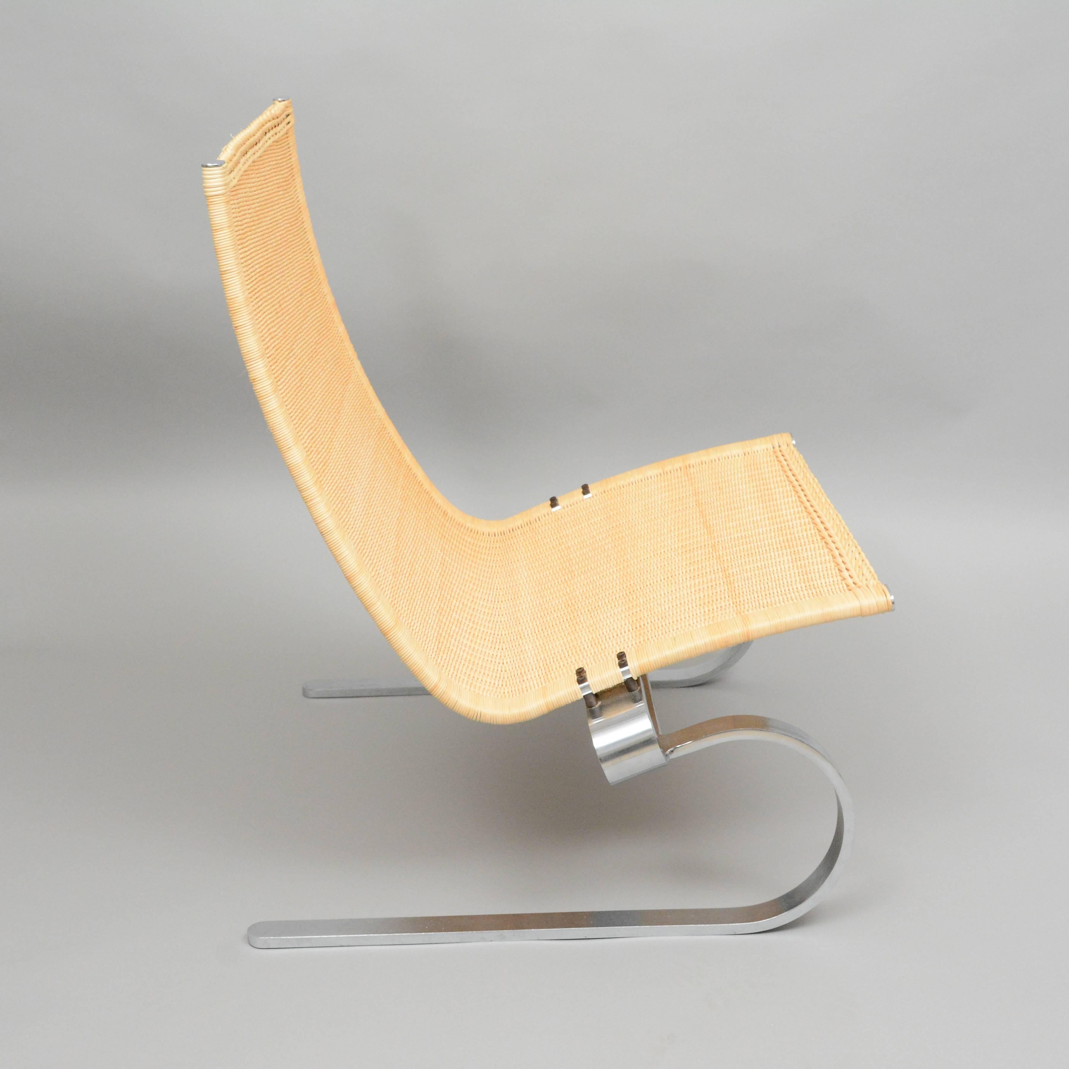 Scandinavian Modern Lounge Chair PK20 by Poul Kjaerholm, Kold Christensen, Denmark For Sale
