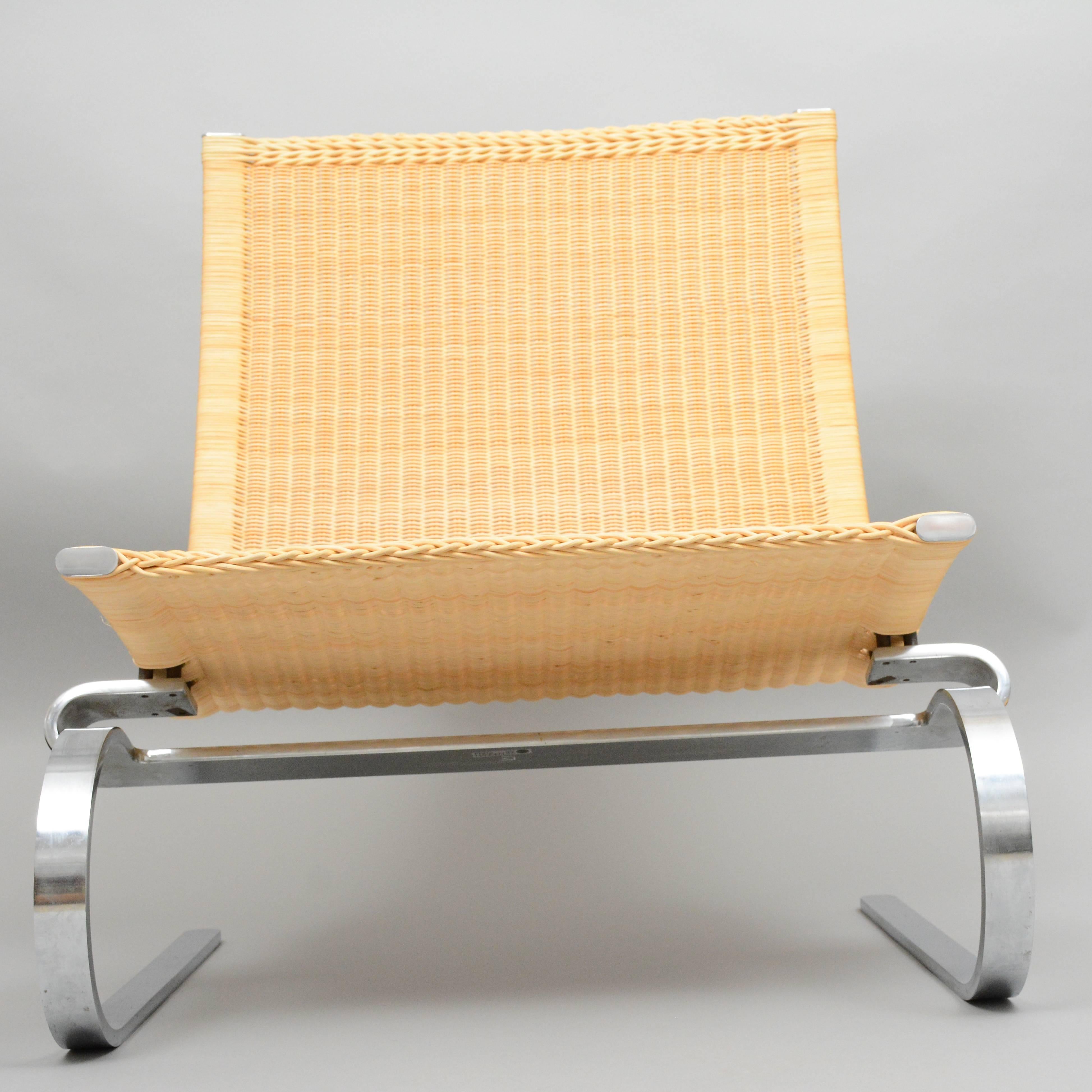 Danish Lounge Chair PK20 by Poul Kjaerholm, Kold Christensen, Denmark For Sale