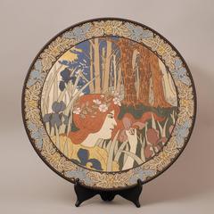 Charles Rene Thevenin for Villeroy & Boch, Mettlach, Germany 1899