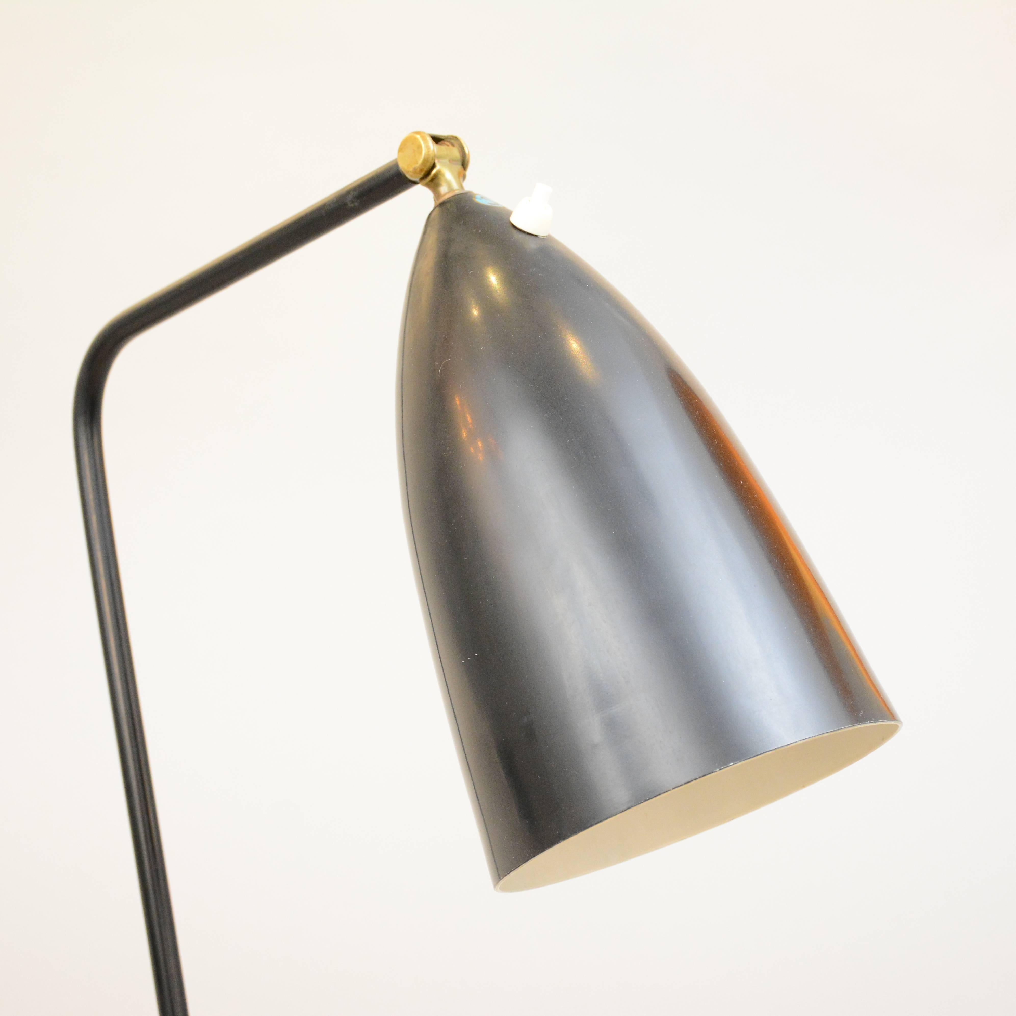 Grasshopper Lamp Grossman-Magnusson Bergboms Malmo, Sweden In Excellent Condition For Sale In Lund, SE