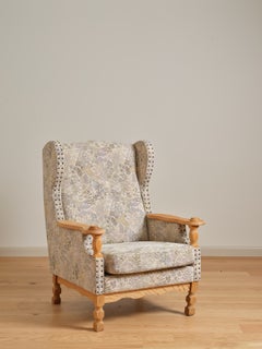 Satz von 2 Henning Kjaernulf Easy Chairs aus Eiche, ca. 1970er Jahre